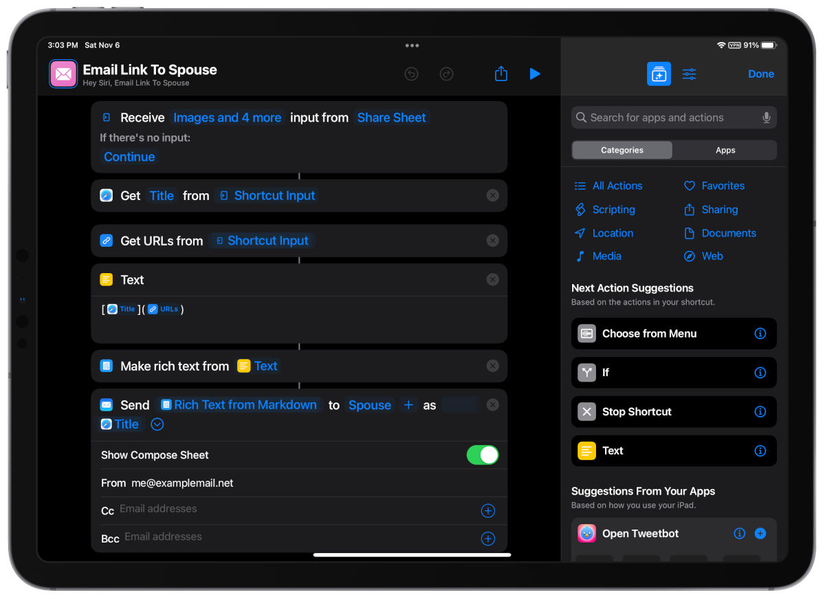 Shortcut shortcuts worked examples mandatory add field requirements input name