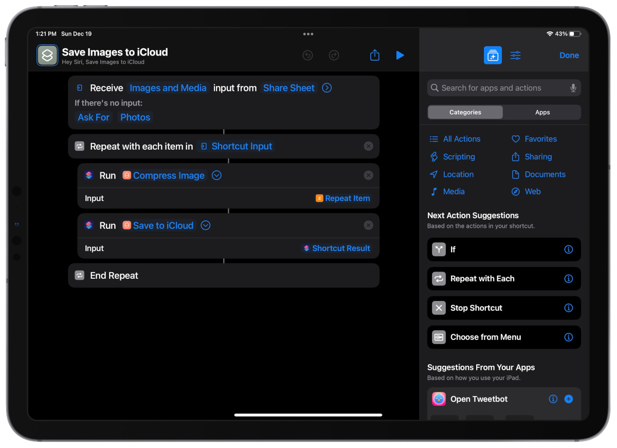 Organizing Shortcuts Within Shortcuts to Reduce Duplication