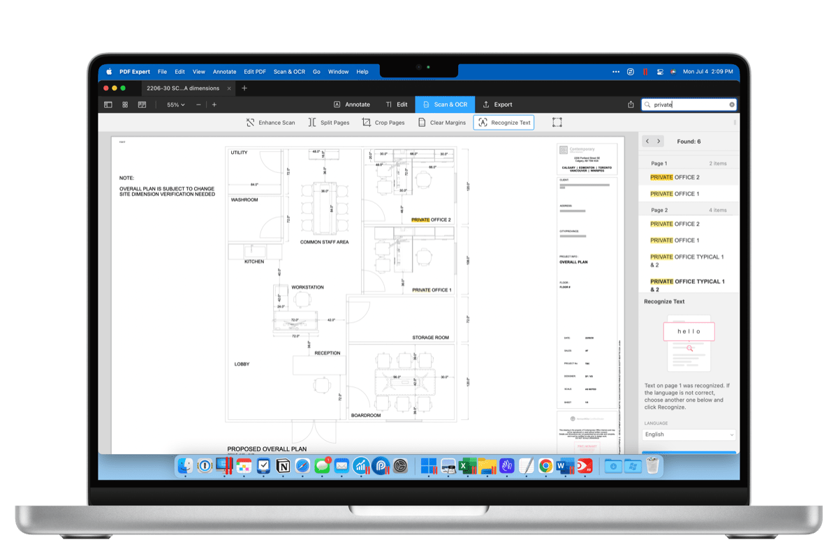 mac ocr pdf file