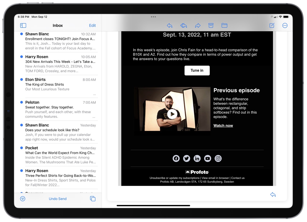 iCloud Mail's fancy new web design is now available to all