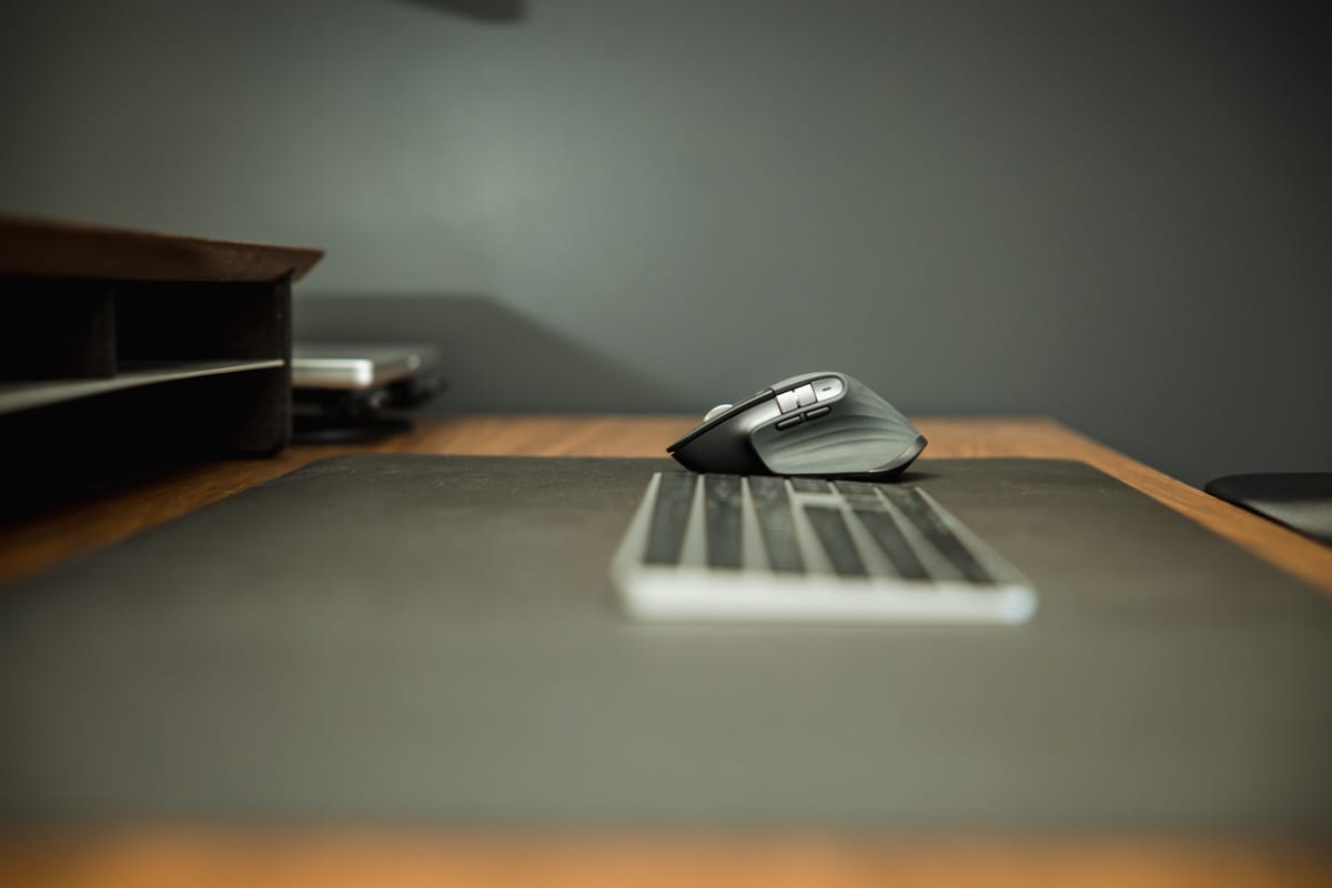 KIMISS Custodia Protettiva Per Mouse MX Master 3S: EVA Rigida, Antiurto Con Scritta "Don't Touch My Mouse", Nero