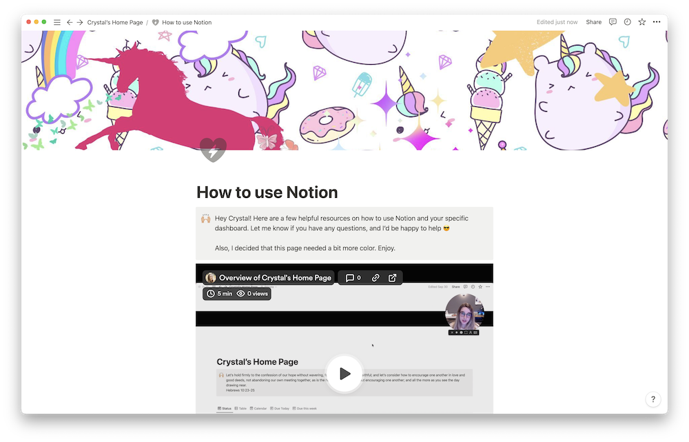 How to Use Notion Page