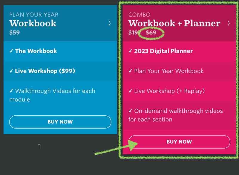 Plan Your Year + Digital Planner Bundle