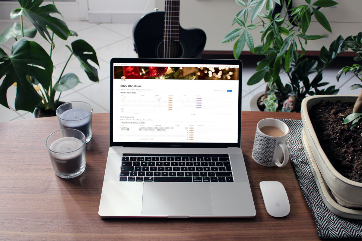 How to Use Notion as a Christmas List