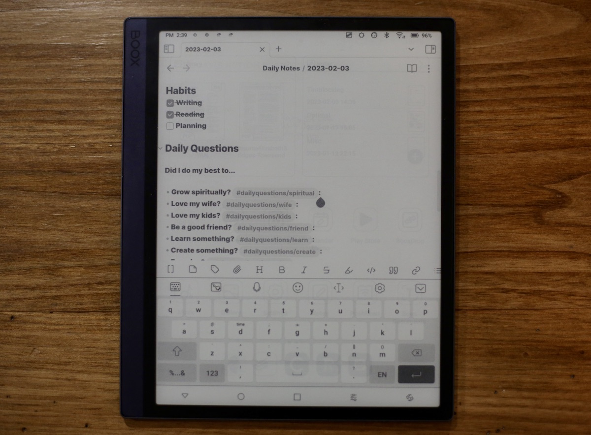 Onyx Boox Tab X review: I wish I had this in college