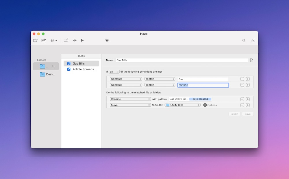 Quick Tip: Using Hazel to Auto-File Your Documents