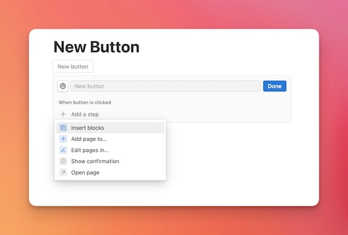 How to create a button