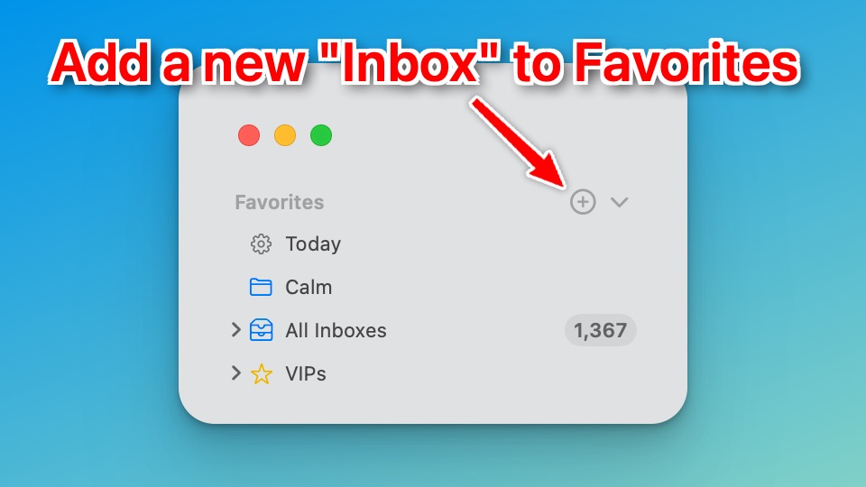 Add new inbox
