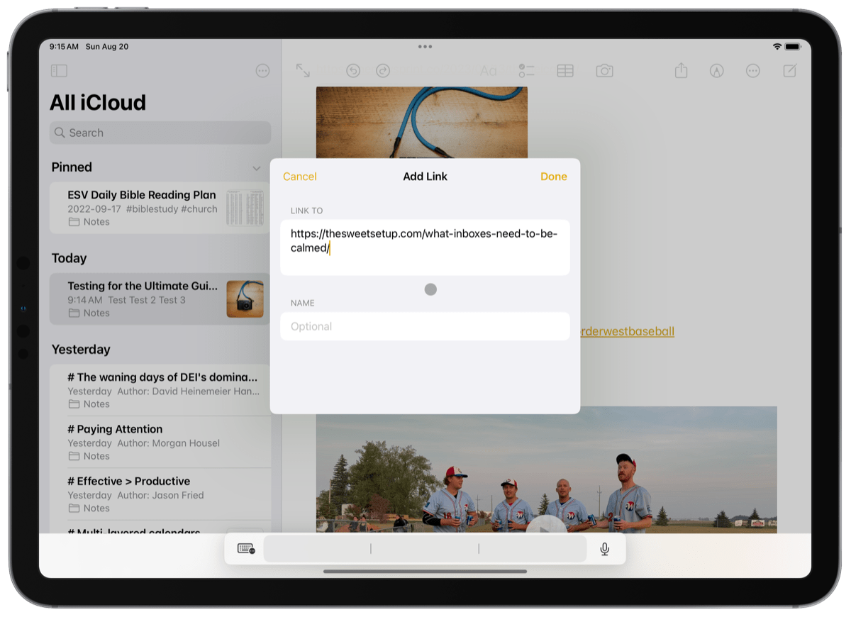 The Ultimate Guide to Apple Notes – The Sweet Setup