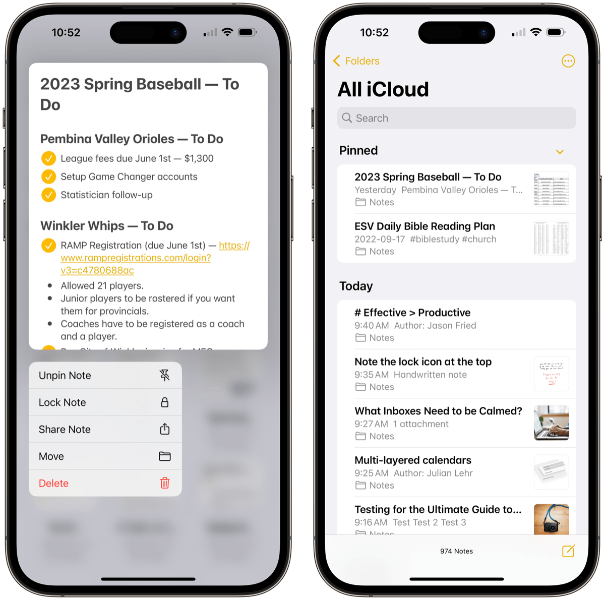 10 Apple Notes Features You Should Be Using