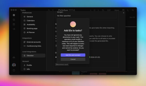 Morgen Adds Obsidian Integration for Time Blocking Your Plain Text Task ...